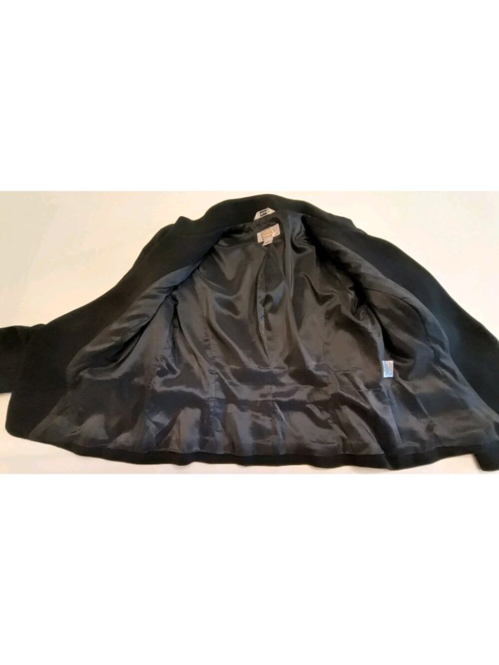 Talbots Petites Stretch Black One‑Button Blazer – Women’s Size 8 - Picture 7 of 11